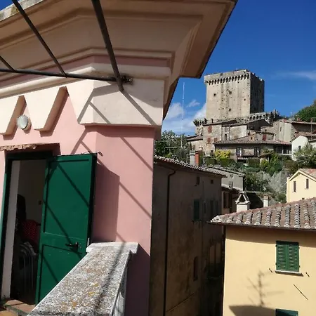 Lägenhet Mansarda Con Solarium Panoramico Su Centro Storico Di Vicino Alle Famose Terme Della Val D'orcia *