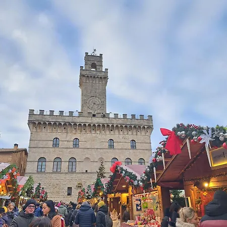 Mansarda Con Solarium Panoramico Su Centro Storico Di Vicino Alle Famose Terme Della Val D'orcia